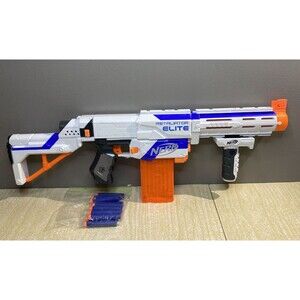 Nerf N-Strike Elite Retaliator Dart Blaster Stock Barrel Grip New Darts & Clip